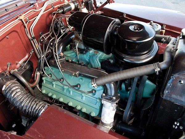1947 cadillac sixty two convertible retro luxury engine d háttérkép